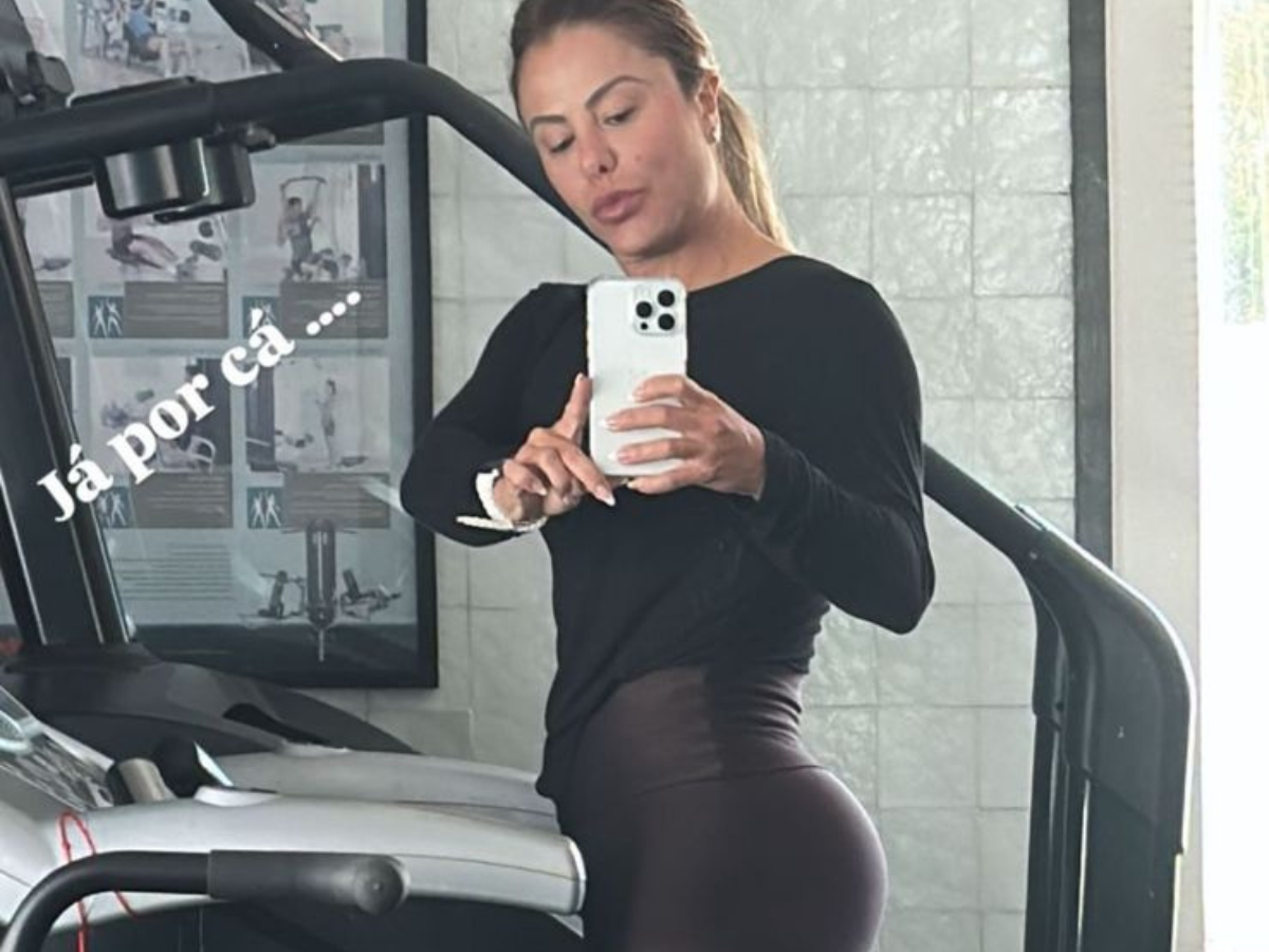 Poliana Rocha mostrou para os seguidores sua rotina fitness

Crédito: Reprodução/Redes Sociais