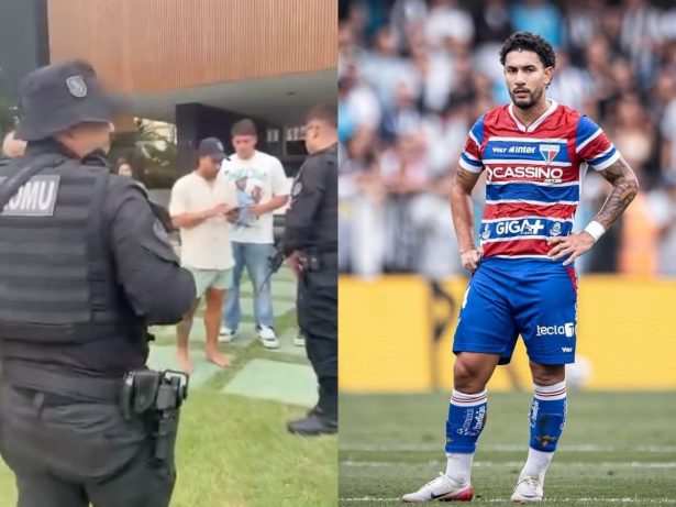 Entenda o que motivou briga de jogador do Fortaleza com homem durante Réveillon