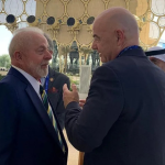 Presidente da FIFA planeja agenda no Brasil e avalia reunião com Lula