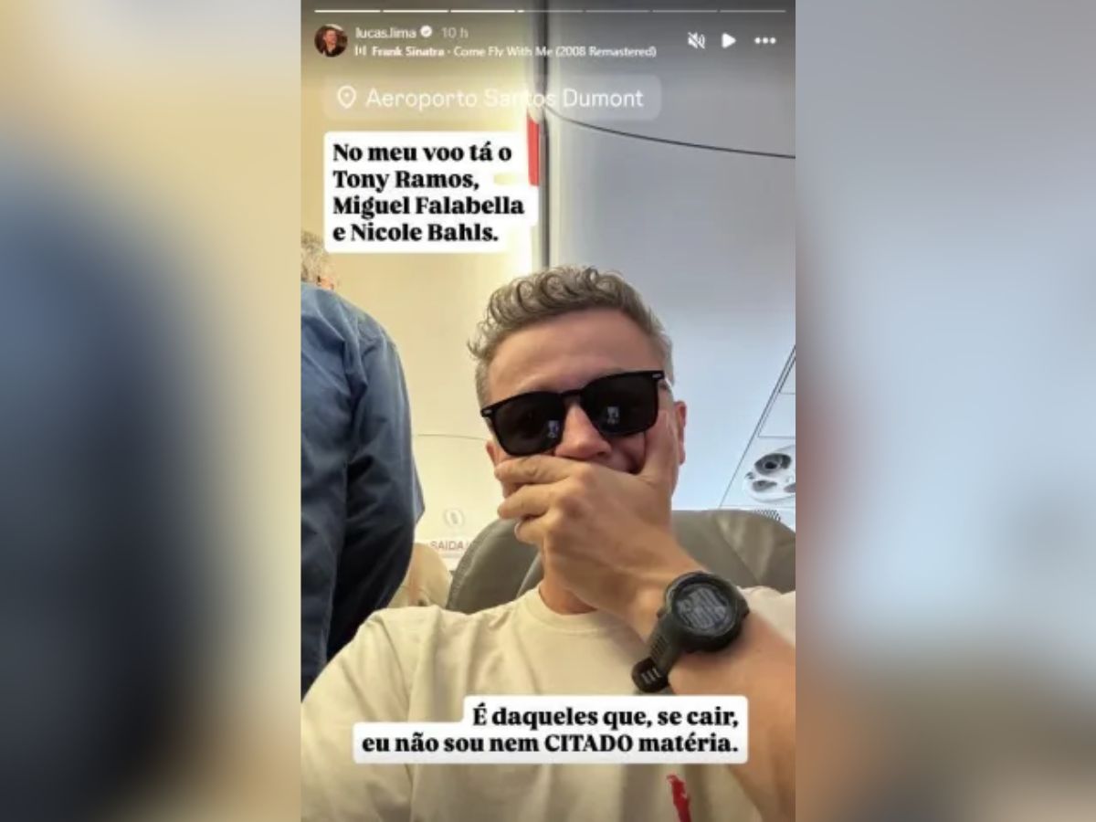 Reprodução Instagram @lucas.lima Reprodução Instagram @lucas.lima