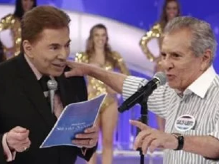 Carlos Alberto de Nóbrega e Silvio Santos (Reprodução)