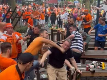 Holandeses e ingleses geram pancadaria antes de semifinal da Euro. Veja!
