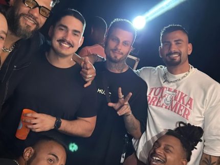 Juninho, Gabriel, Nizam e Luigi - Reprodução/Instagram