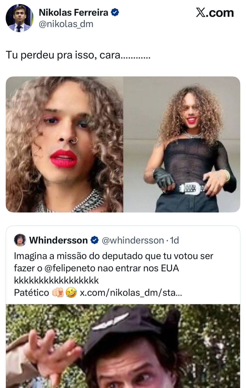 Reprodução/X
