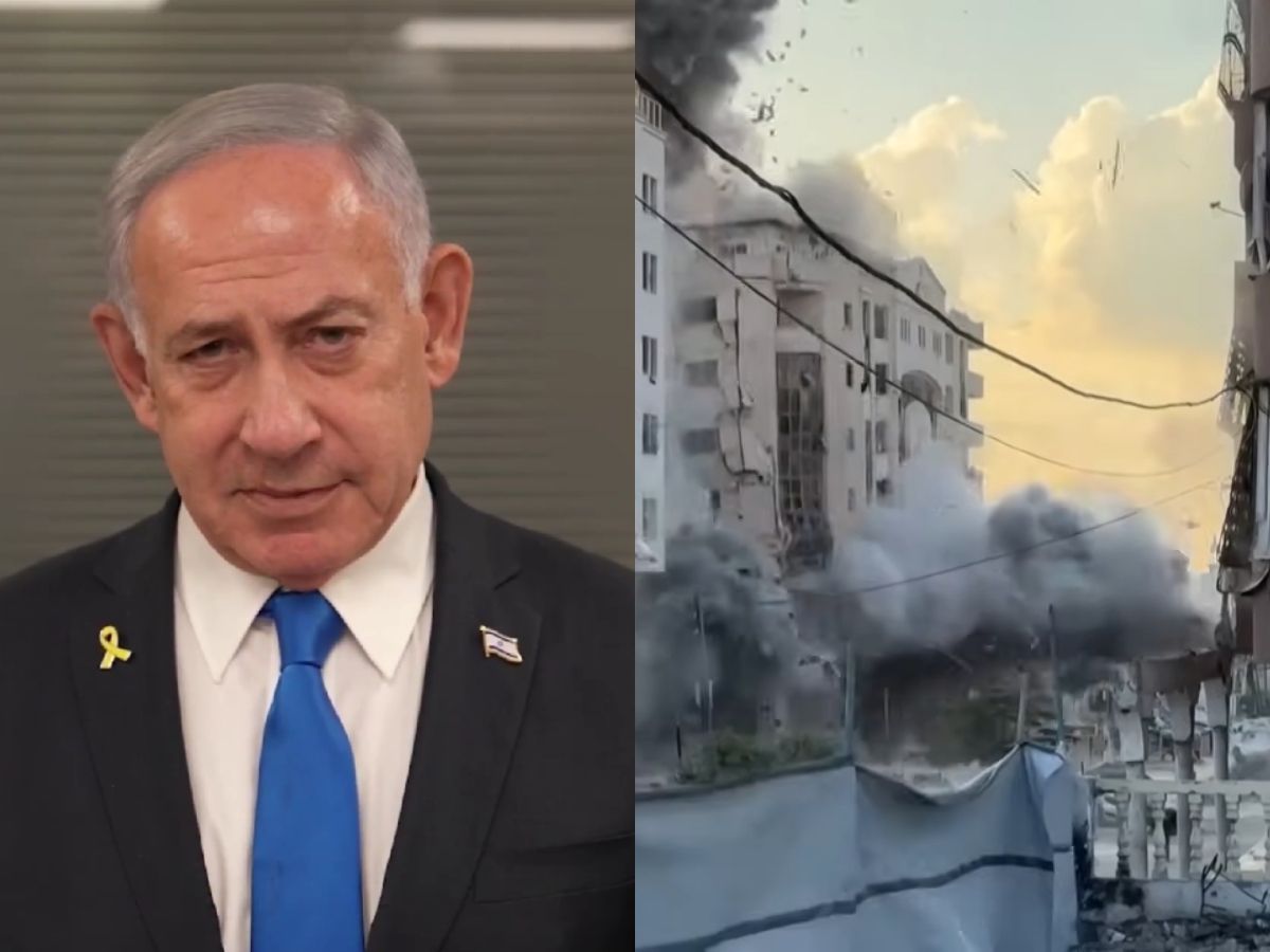 Reprodução: X @netanyahu/CNN/Montagem