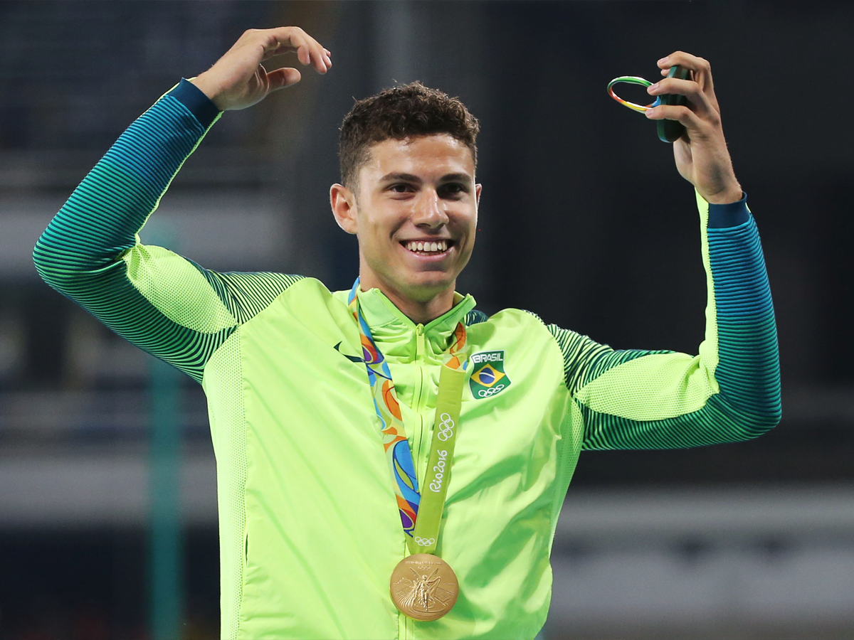 Thiago Braz foi medalha de ouro nas Olimpíadas de 2016, no Rio de Janeiro., bronze em Tóquio 2021 e vai para sua terceira Olimpíada Foto: Reprodução