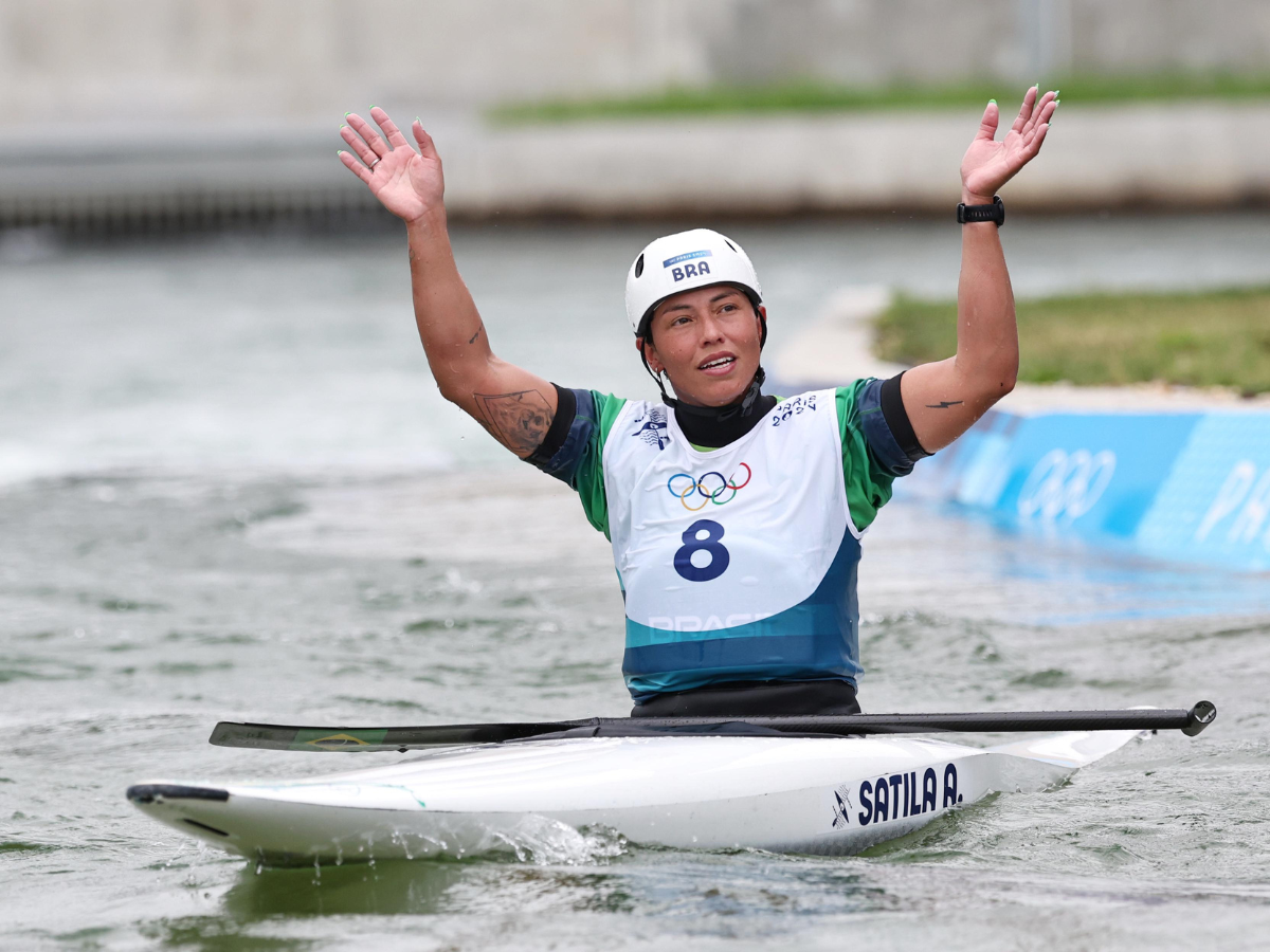 Ana Sátila fica em quinto lugar na canoagem slalom 

Crédito: Reprodução/Miriam Jeske/COB