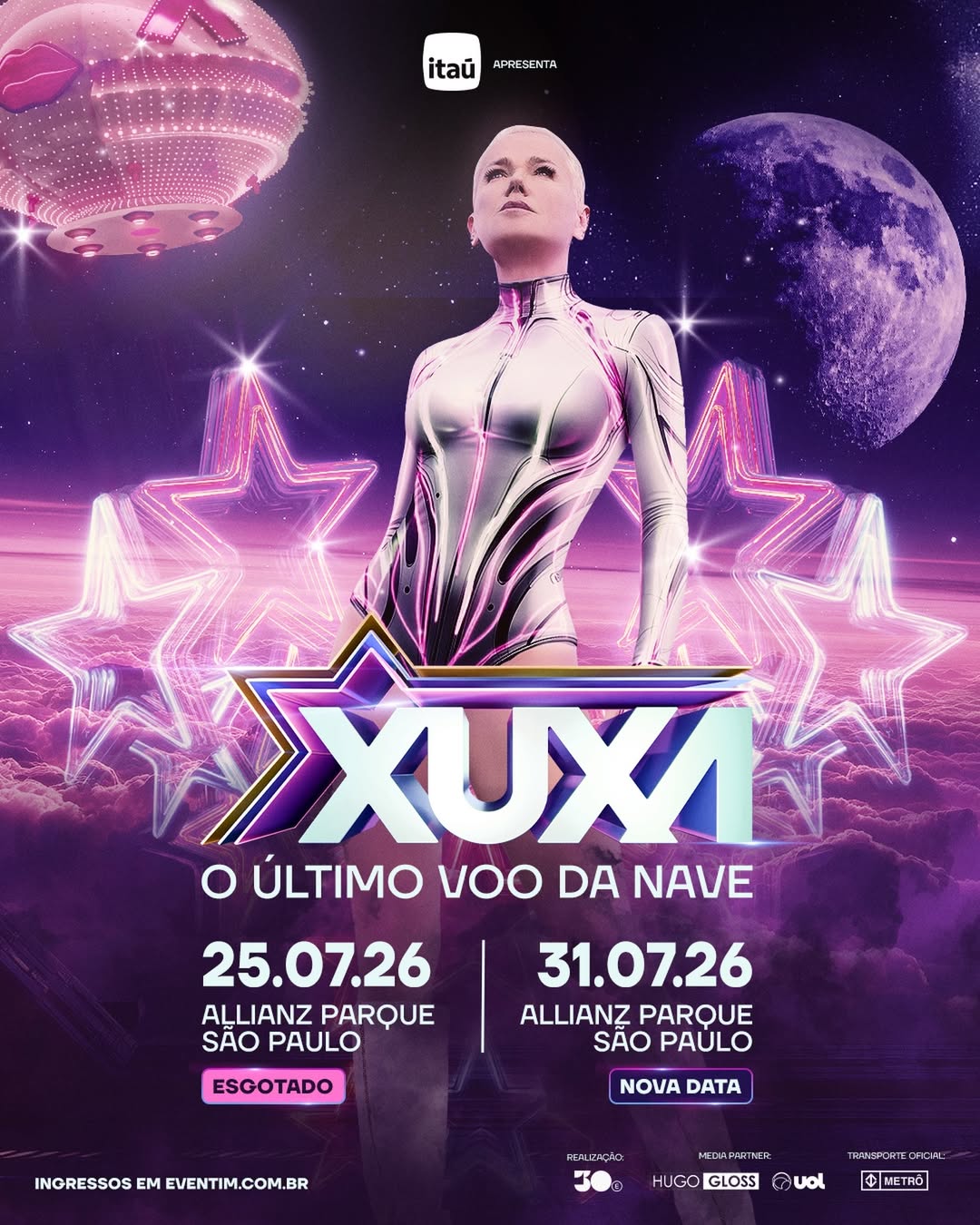 Crédito: Reprodução Instagram @30ebr Crédito: Reprodução Instagram @30ebr