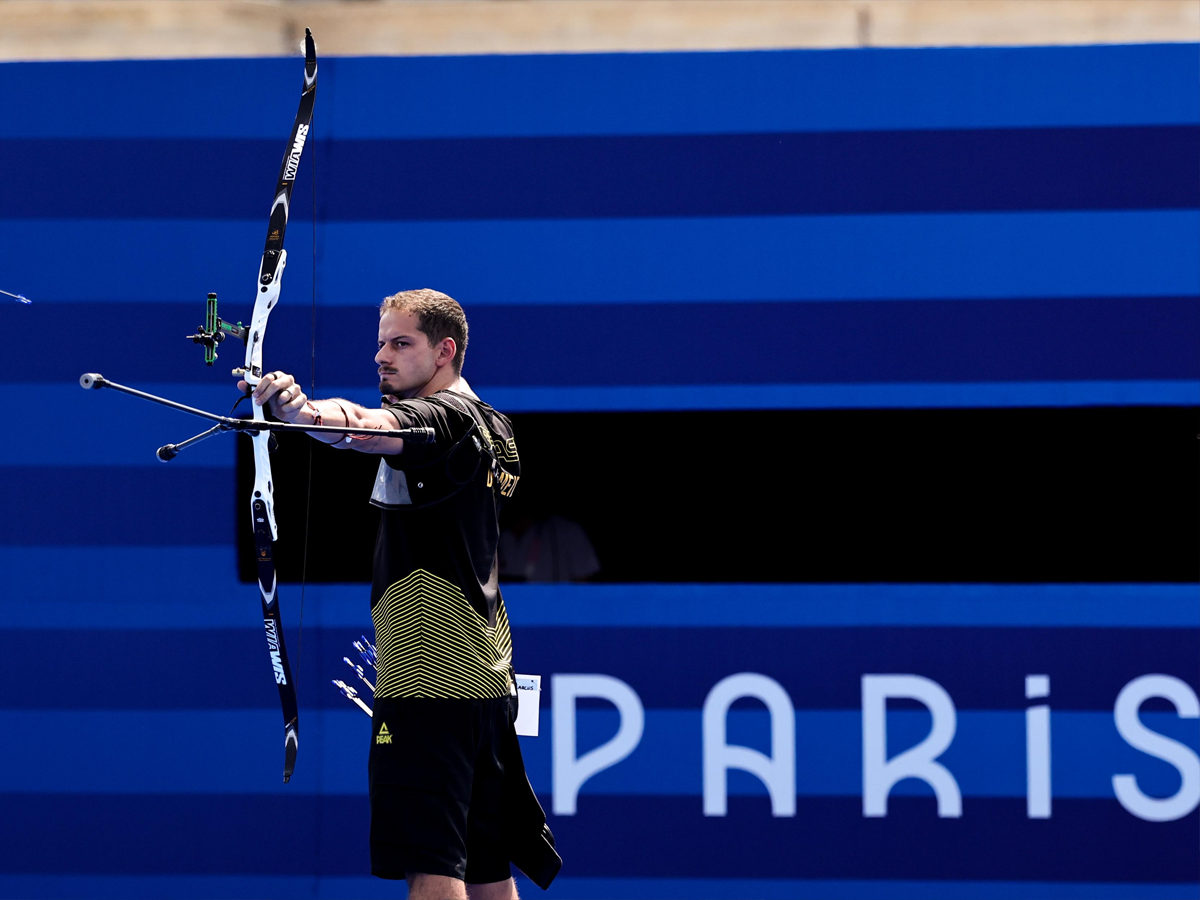 Marcus D'Almeida, do tiro com arco (Miriam Jeske/COB)