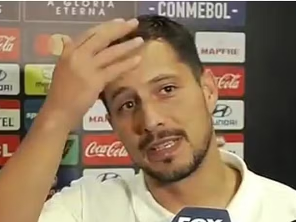 Jogador do San Lorenzo criticou atuação da PM-MG (Reprodução)