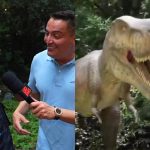 Prefeito de Miguel Pereira e estrelas de filme de Luccas Neto mostram Terra dos Dinos