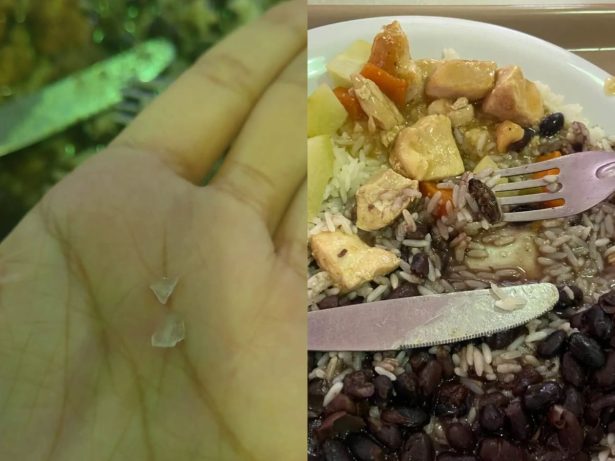 Larvas, parafusos e mais: alunos da UFRJ denunciam qualidade da comida nos bandejões