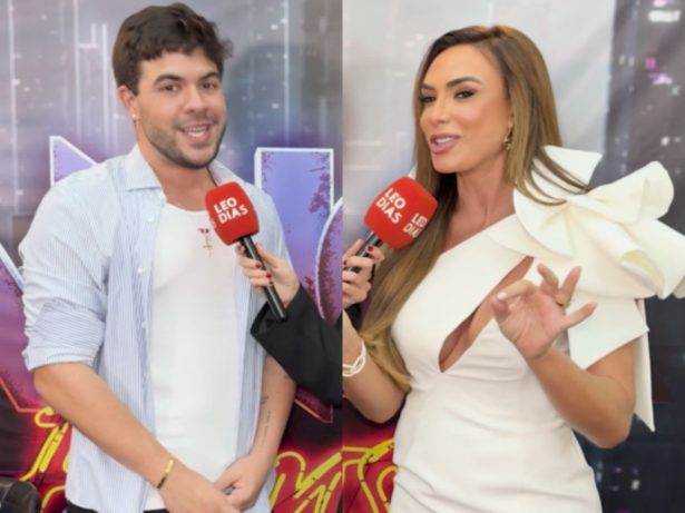 Eliminados do “Dança dos Famosos”, Nicole Bahls e Álvaro revelam surpresa para a grande final
