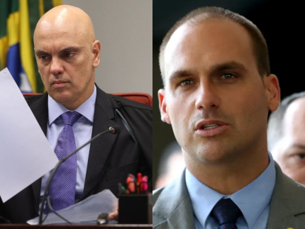 Alexandre de Moraes determina início da pena de Eduardo Bolsonaro e cancela passaportes