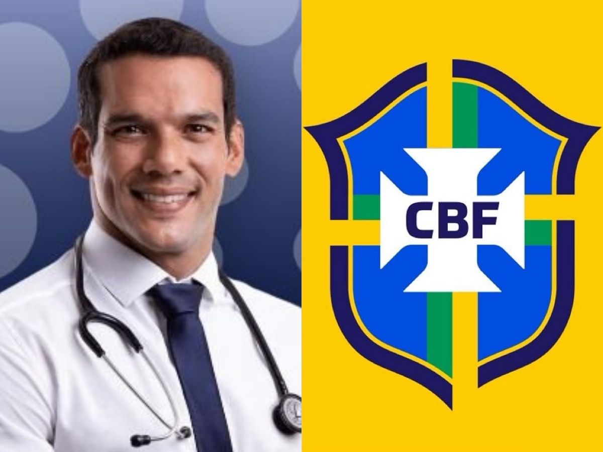 Reprodução/X: Dr_SamirXaud e CBF