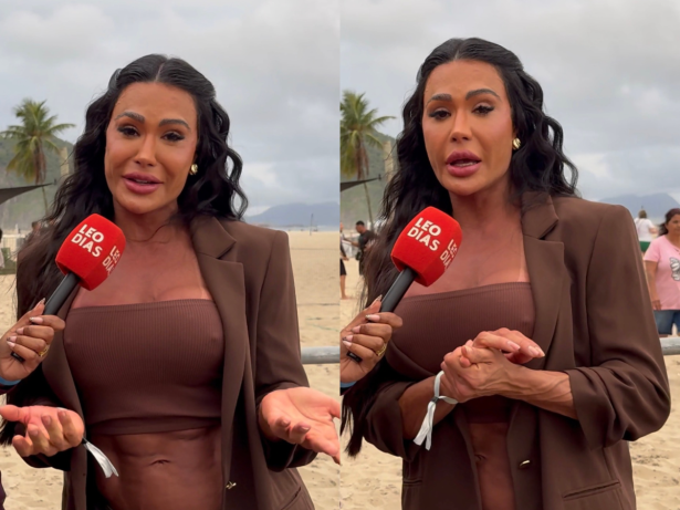 Gracyanne Barbosa reage a polêmica de trisal envolvendo Belo e manda recado ao ex