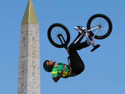 Ciclista Bala Loka termina em 6º lugar na final da Olimpíada, mas tem nota recorde