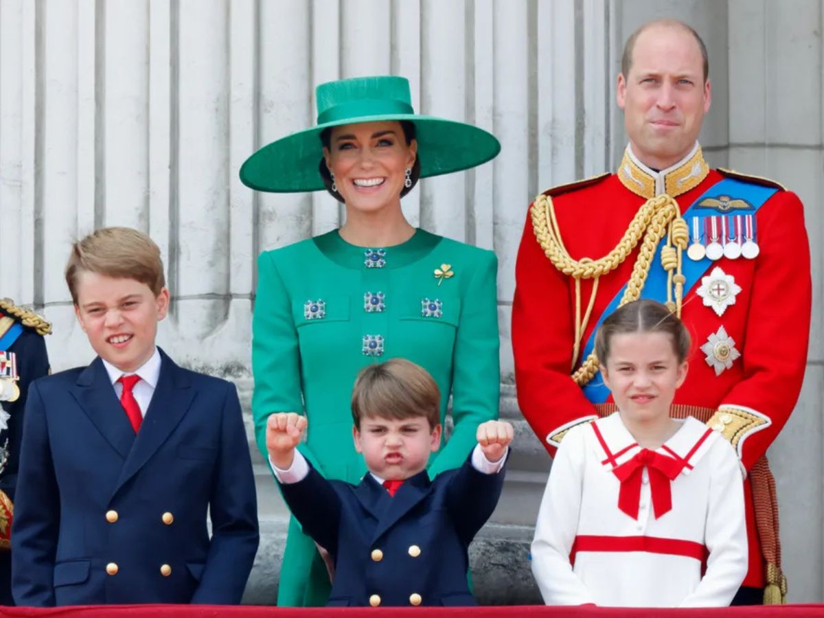 Kate, William, George, Louis e Charlotte / Reprodução