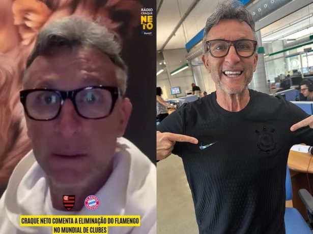 “Foi um massacre, era pra ser seis”, diz Neto sobre eliminação do Flamengo no Mundial