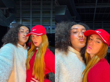 Marina Ruy Barbosa presenteia cabeleireira trans com cirurgia de silicone