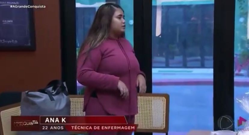 Ana K é mais uma desistente do reality A Grande Conquista (Record)