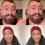 Sam Smith lança música com Iza, rasga elogios para a brasileira e revela sonho