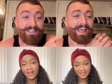 Sam Smith lança música com Iza, rasga elogios para a brasileira e revela sonho