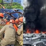 Helicópteros que colidiram no RJ tinham planos de voo coincidentes e um estava fora do radar