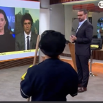 Funcionária da limpeza “invade” programa da Globonews ao vivo