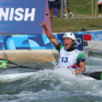 Paris 2024: Ana Sátila bate na trave por medalha, mas faz história na canoagem slalom