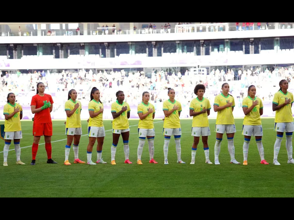 Seleção feminina do Brasil venceu a Nigéria em estreia nas Olimpíadas (Getty Images)