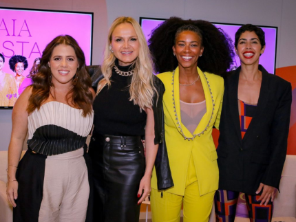 Tati Machado, Eliana, Rita Batista e Bela Gil. Foto: Reprodução| Créditos: Thiago Duran/Brazil News