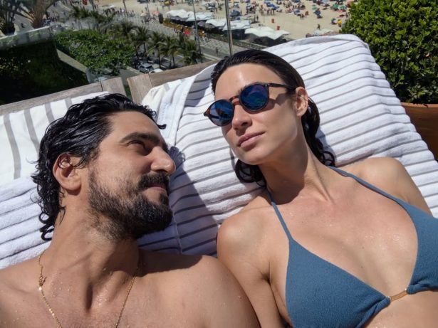 Renato Góes e Thaila Ayala celebram 6 anos de casamento: “Feliz com você”