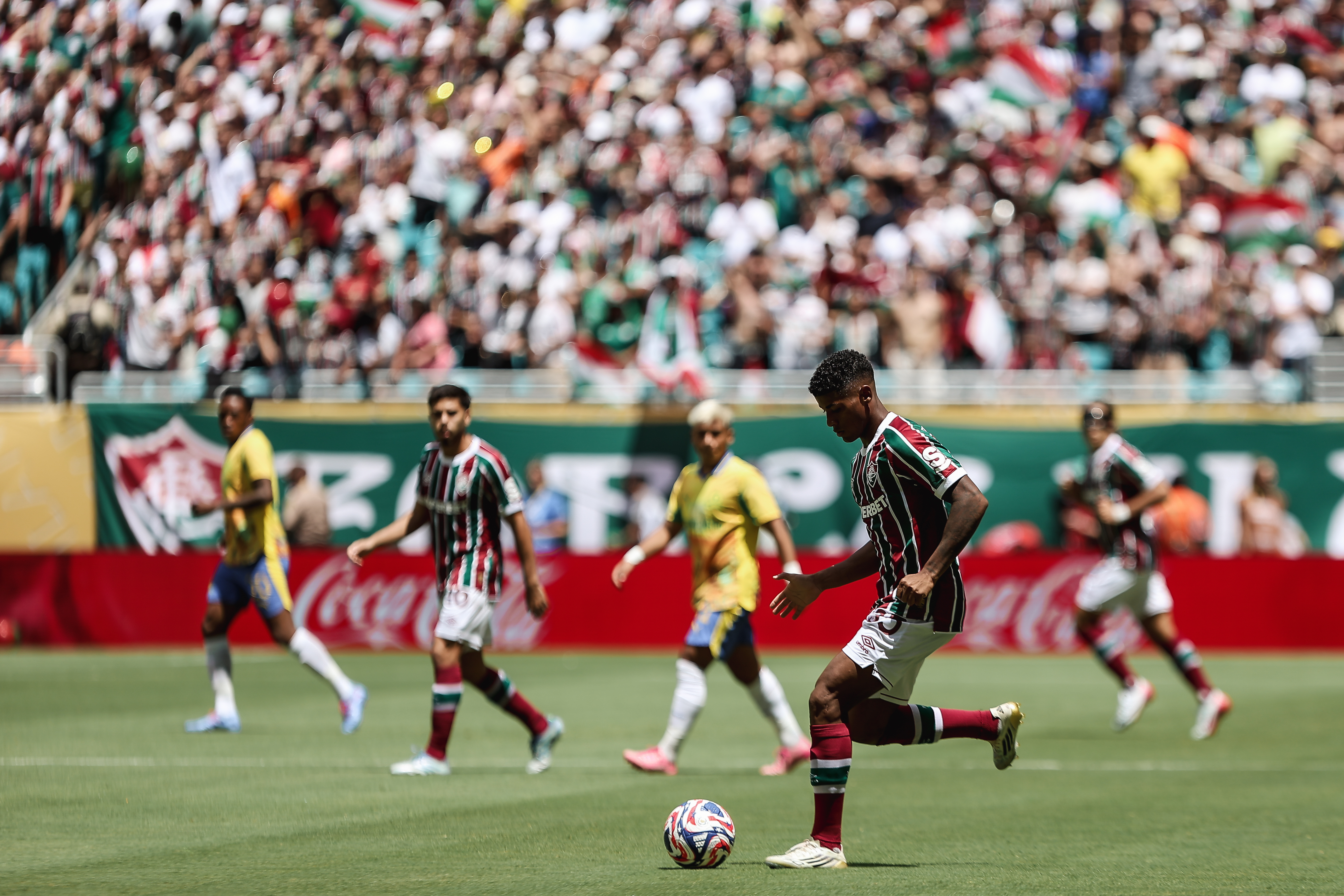 Fluminense garante a vaga para as oitavas de final / FOTO: LUCAS MERÇON / FLUMINENSE F.C.

