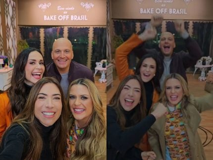“Bake Off Brasil”: Patricia Abravanel grava participação especial no reality de culinária do SBT