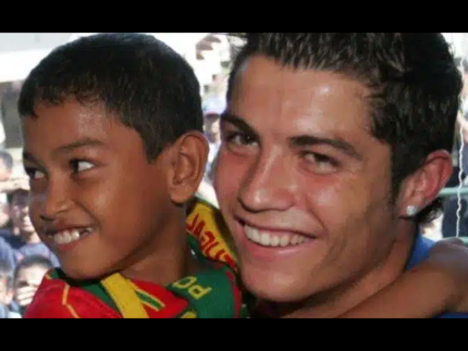 Martunis e Cristiano Ronaldo (Reprodução)