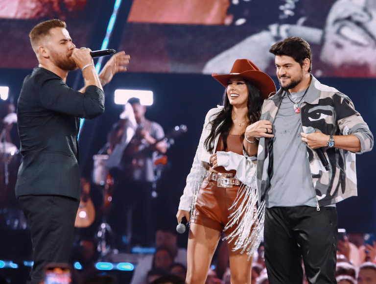 Ana Castela e Zé Neto e Cristiano (Foto: Divulgação)