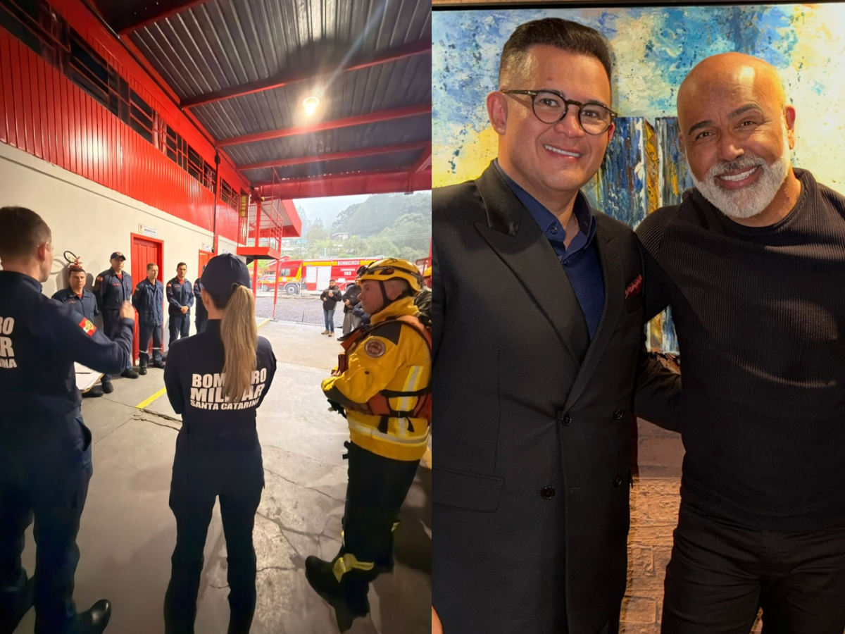 Foto: Divulgação/CBMSC e Reprodução/Instagram