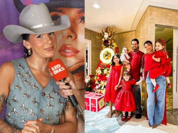 Ana Castela fala de Natal com sua família e de Zé Felipe: “Um dos Natais mais engraçados”