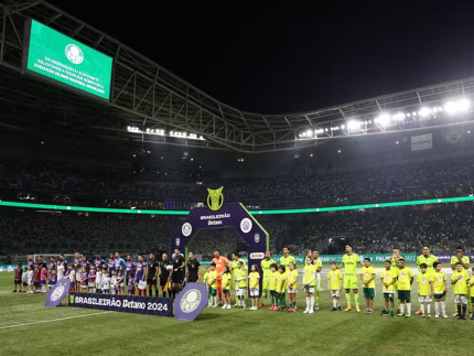 O Palmeiras venceu o Bahia por 2 a 0, pela  15ª rodada do Brasileirão (Cesar Greco/Palmeiras)