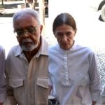Flora e Gilberto Gil prestam homenagem a Nana Caymmi em cerimônia de despedida