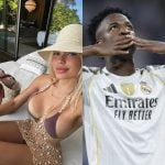 Modelo brasileira expõe conversas íntimas com Vini Jr. em meio ao affair com Virginia; confira os prints