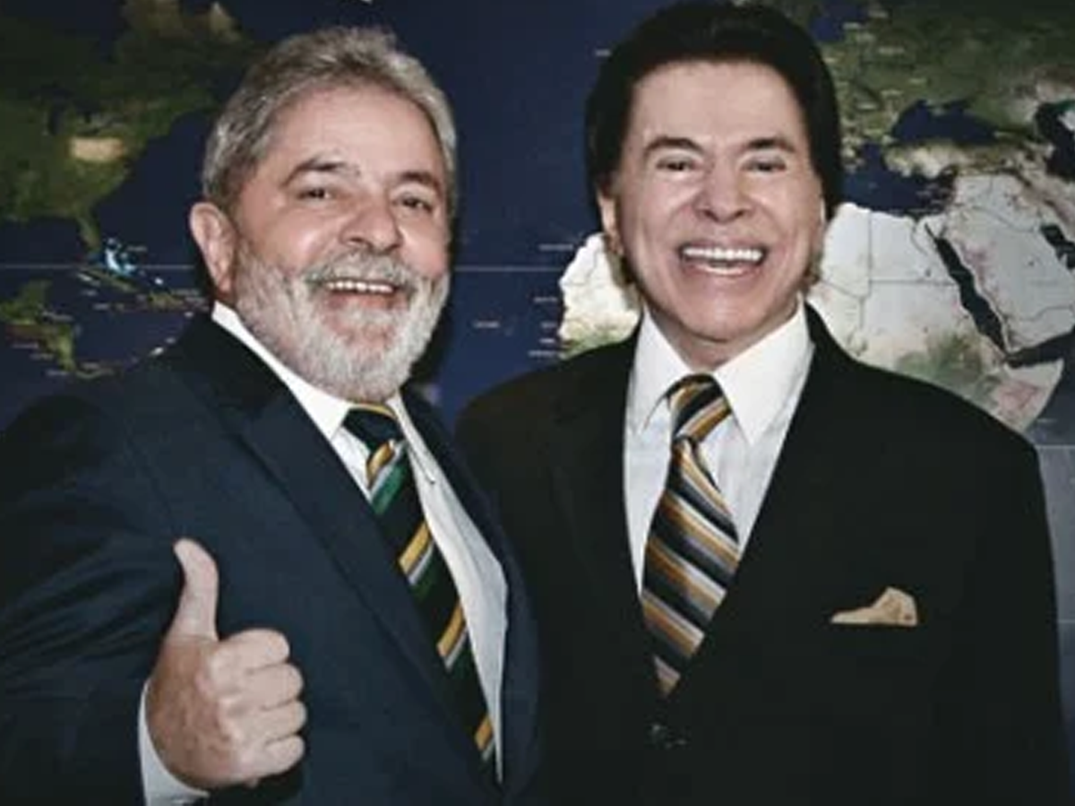 Lula e Silvio Santos (Reprodução)