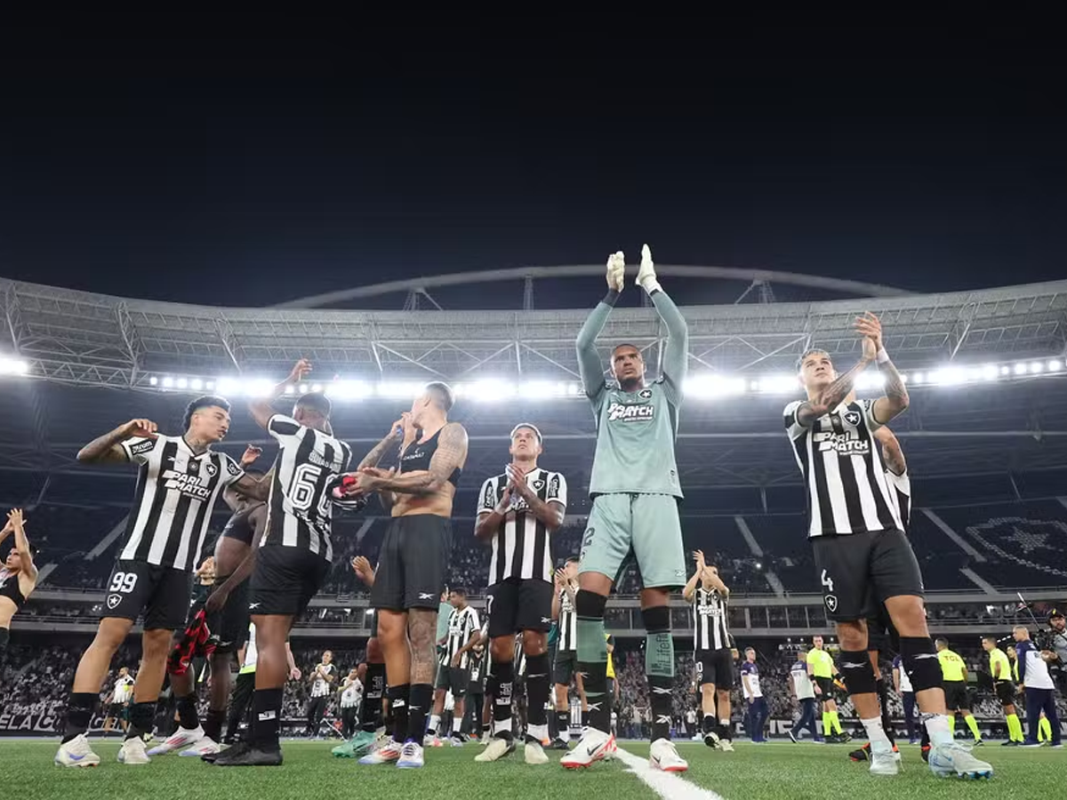 Botafogo goleou o Flamengo por 4 a 1, em clássico pelo Brasileirão (Victor Silva/Botafogo)