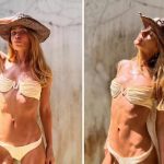 Carolina Dieckmmann rebate críticas sobre magreza: “Minha endócrino diz que estou ótima”