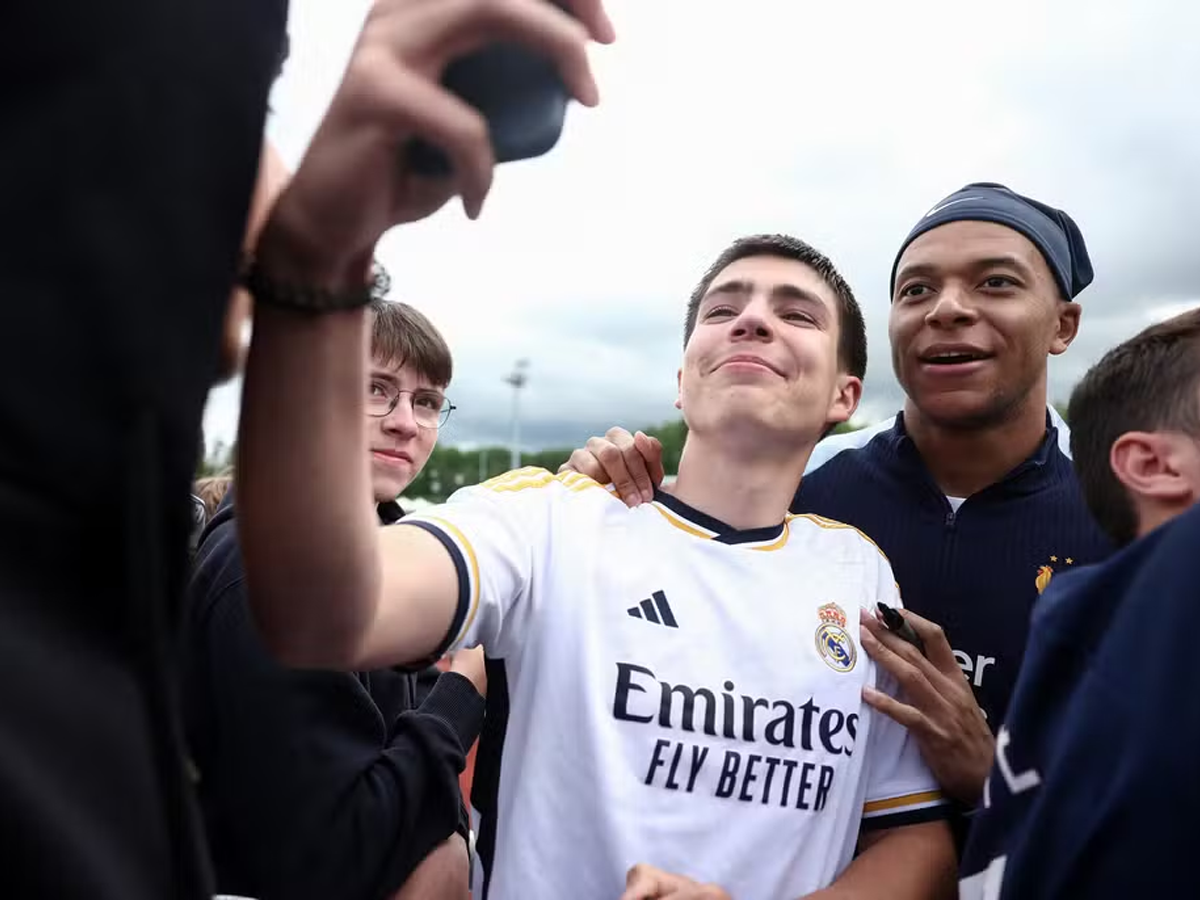 Mbappé tem contrato de cinco anos com o Real Madrid. Foto: Reprodução