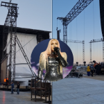 Portal LeoDias visita montagem do palco enorme para show gratuito de Madonna no Rio