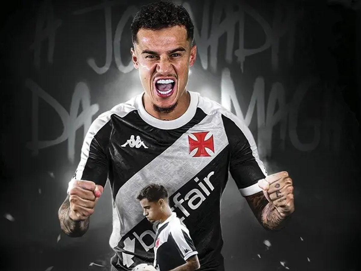 Coutinho foi apresentado à torcida do Vasco com grande festa em São Januário (Reprodução)