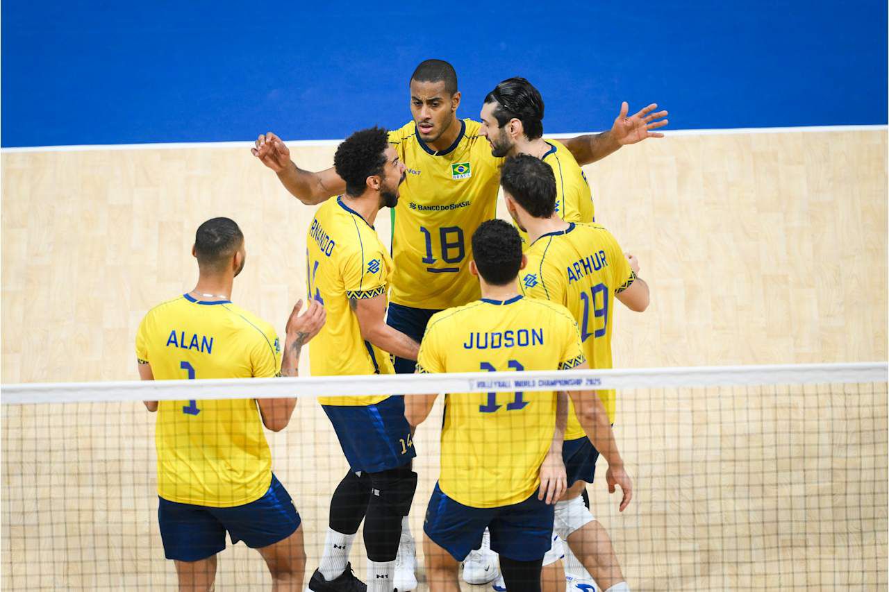 Brasil protagonizou vexame no Mundial masculino de Vôlei / Reprodução: CBV