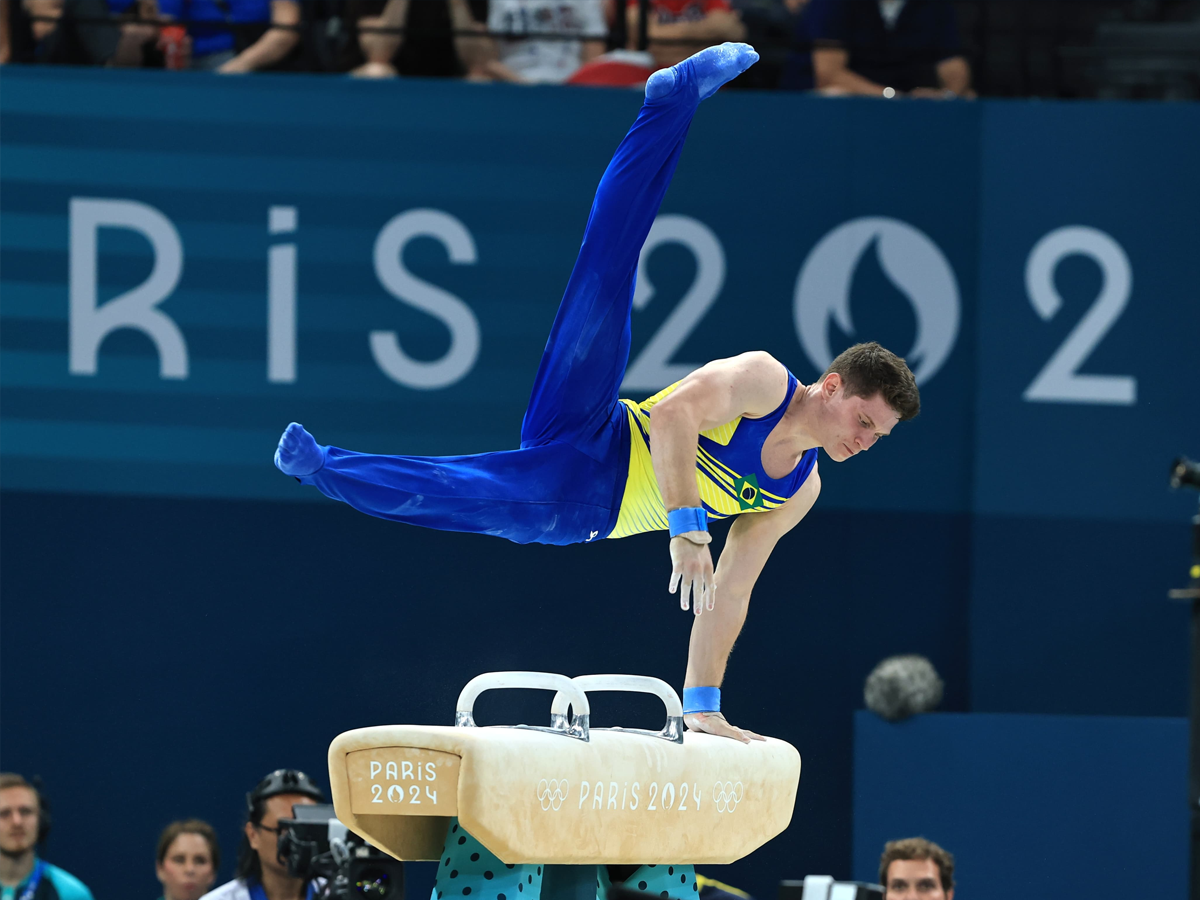 Diogo Soares terminou em 23º no individual geral na final da ginástica artística (Ricardo Bufolini/CBG) 